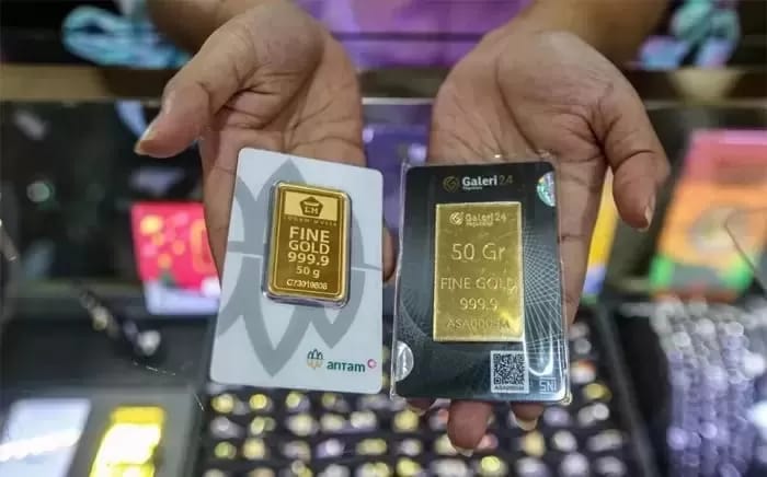 DOK/RADAR TARAKAN PECAH REKOR: Harga emas antam pecahkan rekor tertinggi
