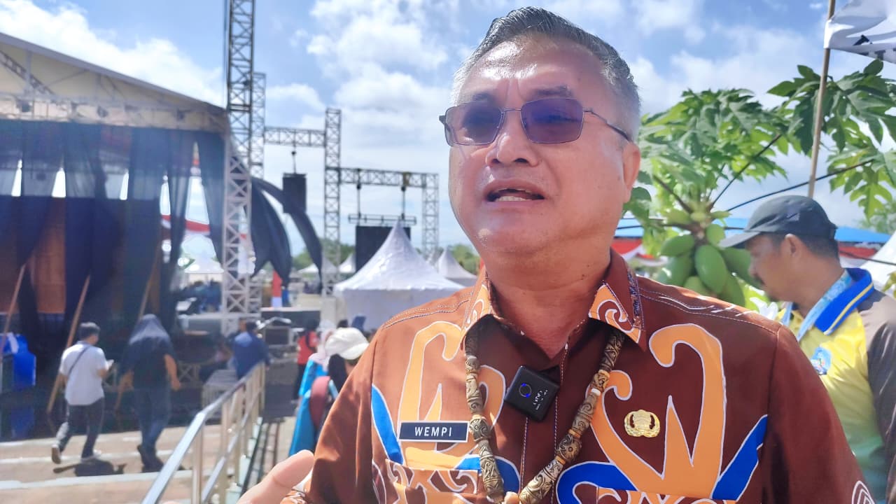 NATANAEL/RADAR TARAKAN Bupati Malinau, Wempi W Mawa
