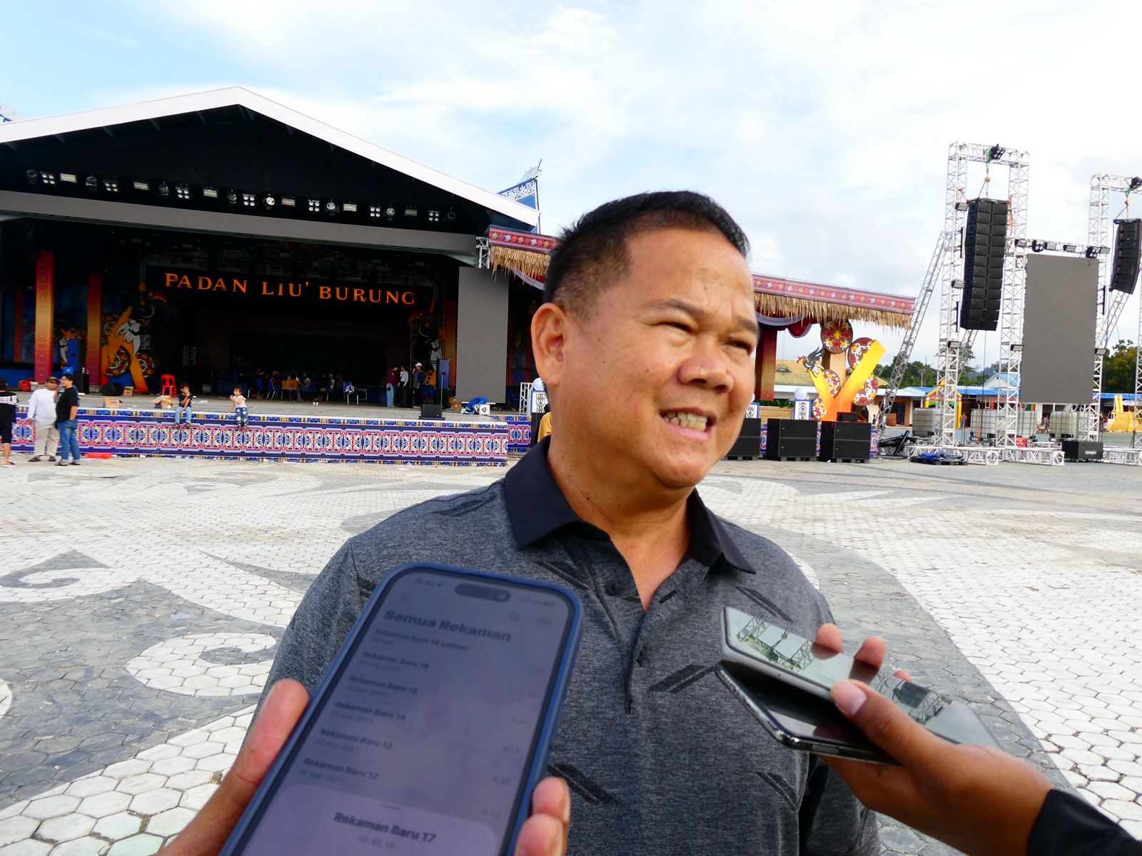 DIPA/RADAR TARAKAN Sekretaris Daerah Malinau, Ernes Silvanus