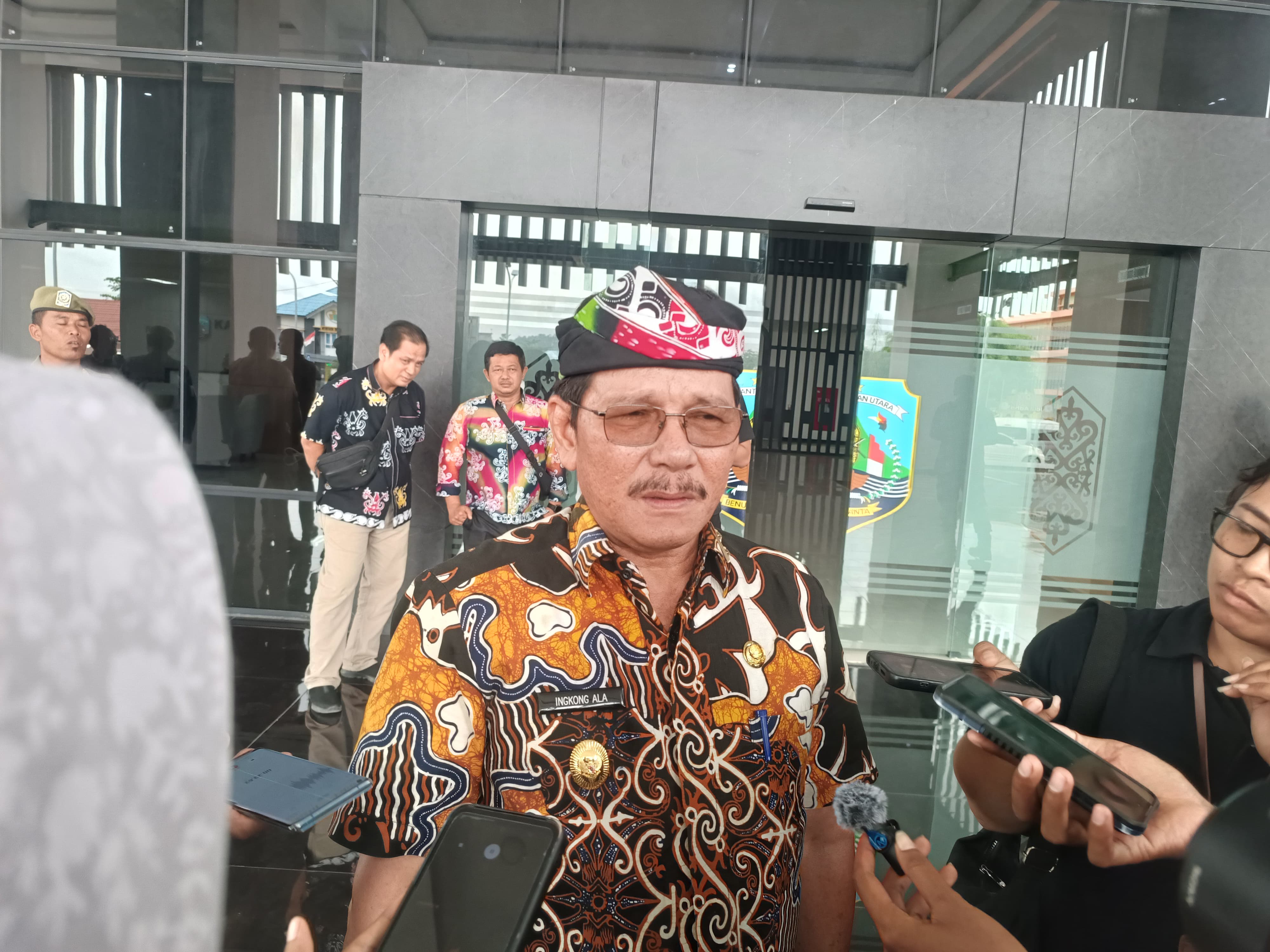 Wagub Kaltara - Ingkong Ala. FOTO: IWAN K/RADAR TARAKAN