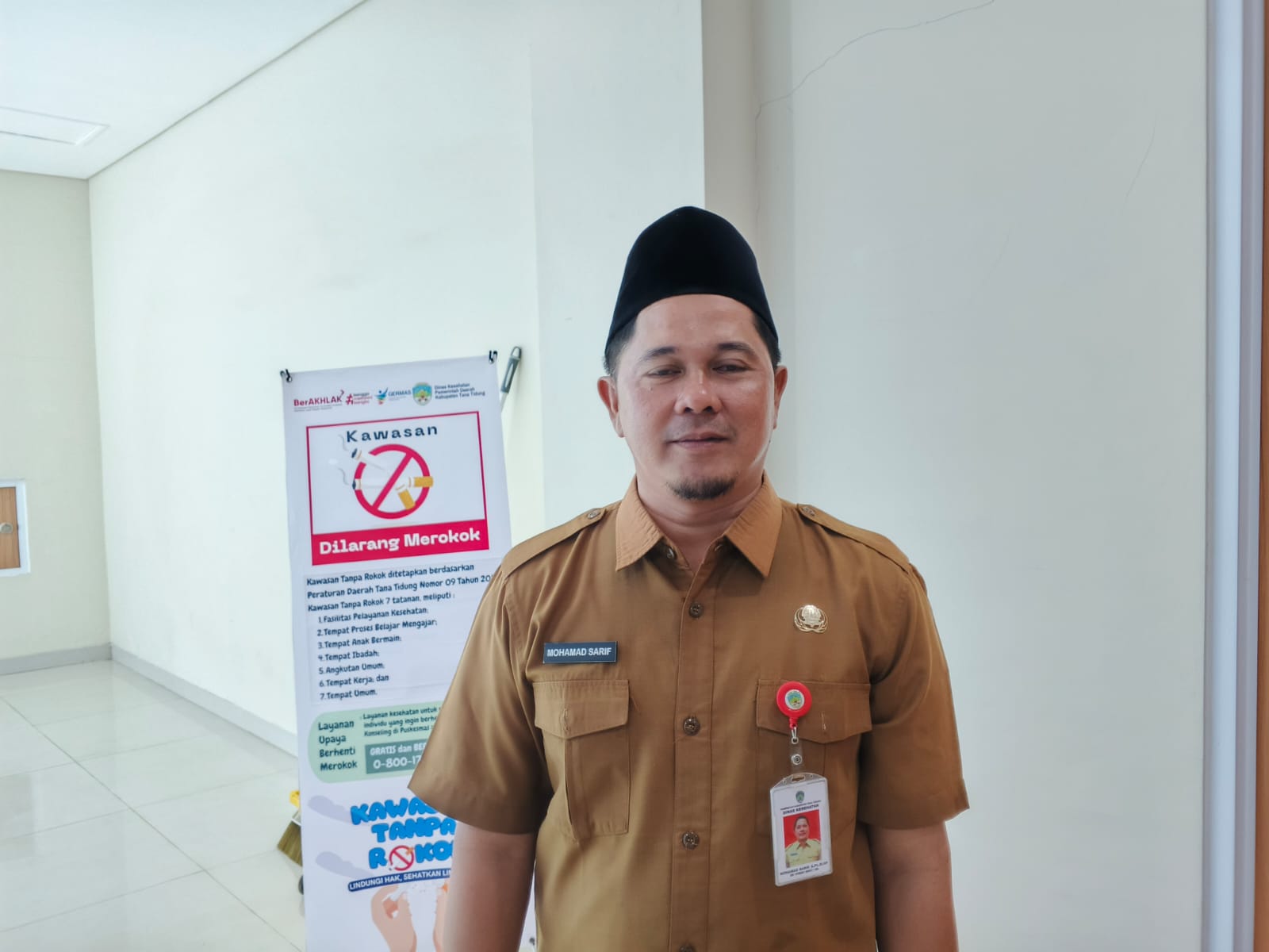 Kepala Dinkes Tana Tidung H. Sarif