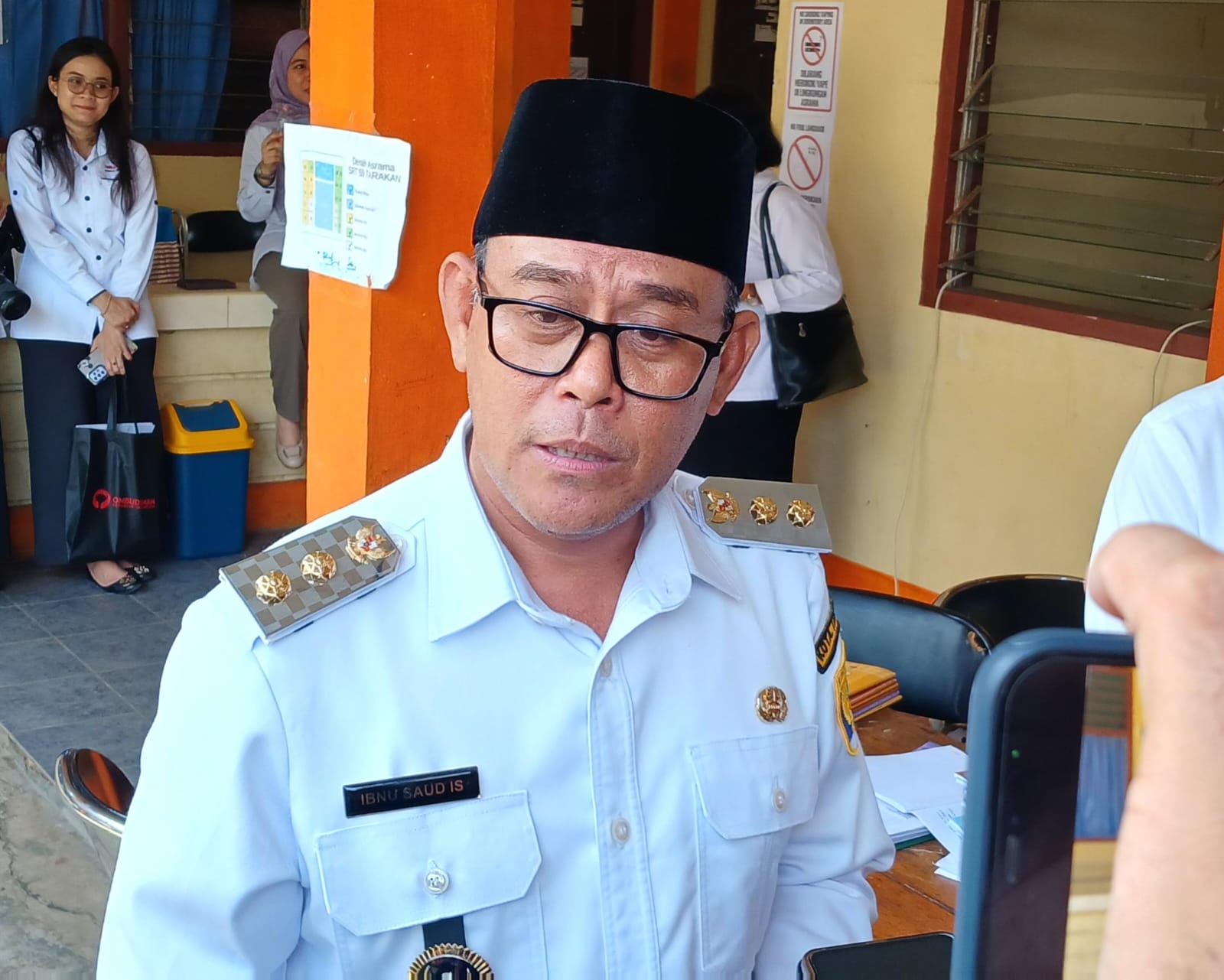Wakil Wali Kota Tarakan Ibnu Saud IS
