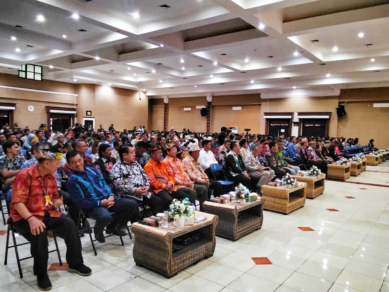 HADIRI SEMINAR: Para tamu undangan hadiri seminar nasional di Malinau.
