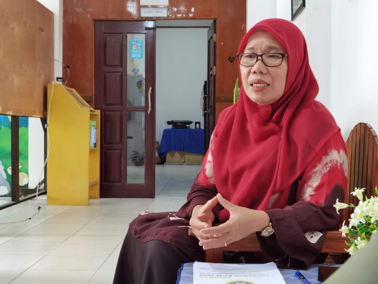 FOTO NARSUM Kepala DSP3A Nunukan, Faridah Ariyani
