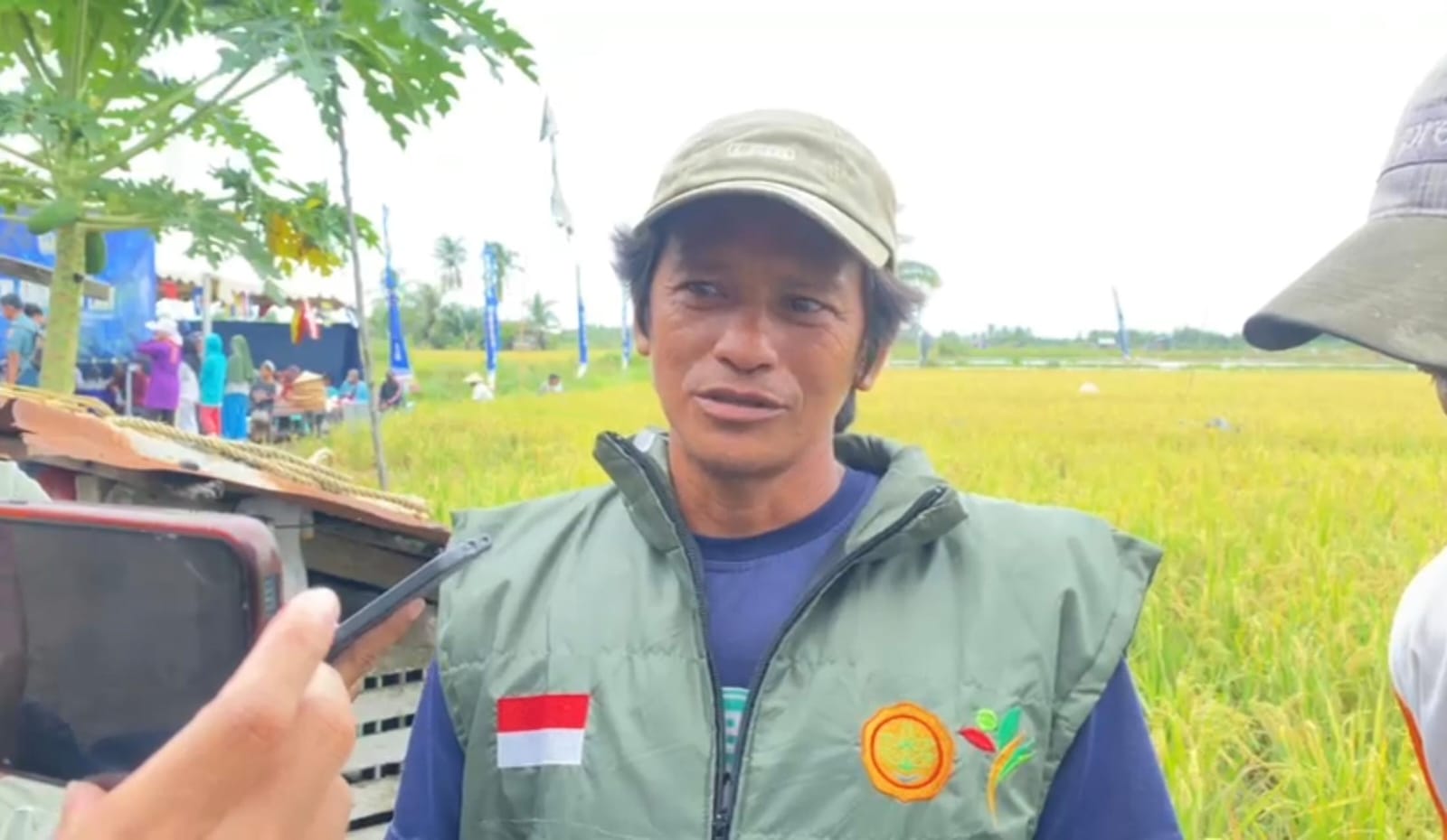 FOTO NARSUM Ketua Kelompok Tani Mansapa, Ponding