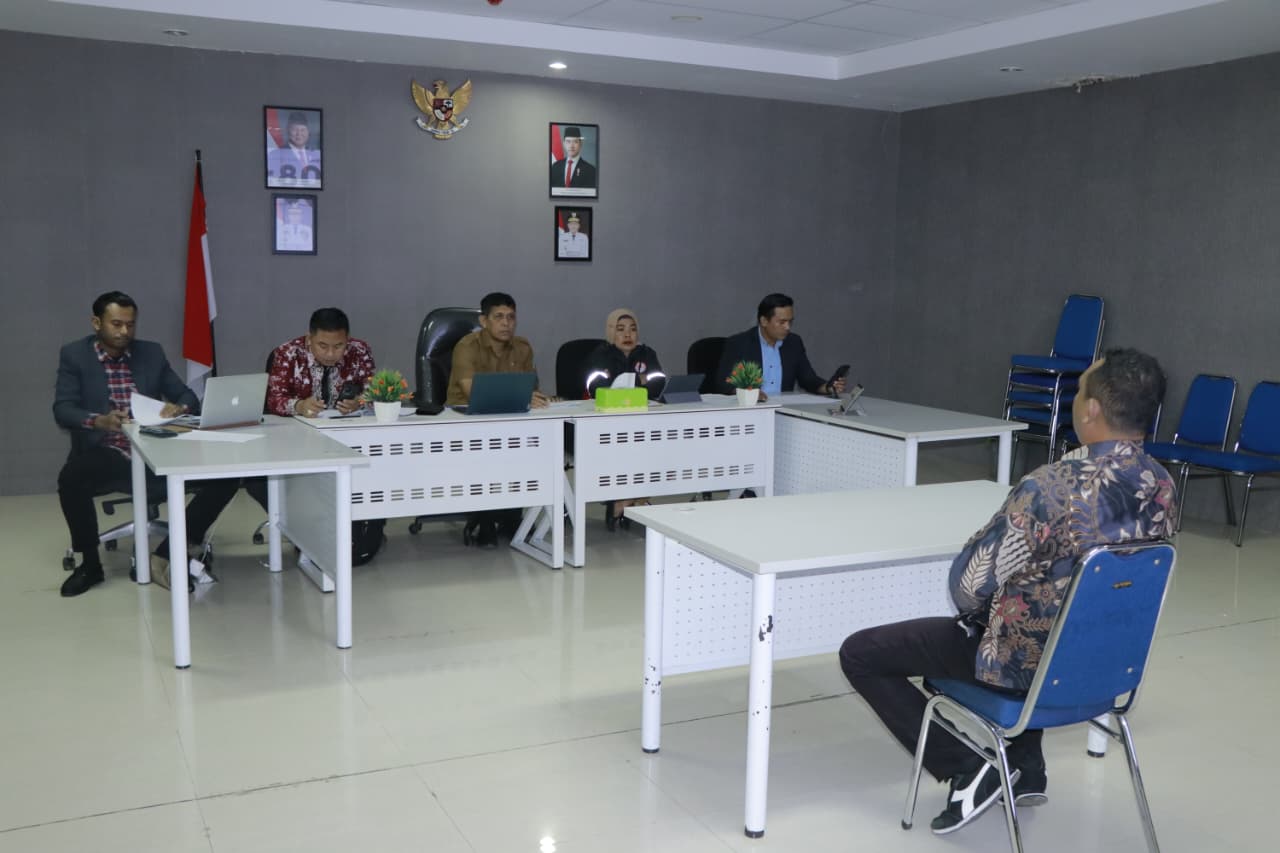 WAWANCARA: Proses uji kompetensi calon komisioner KPID Kaltara oleh Timsel FOTO: DKISP KALTARA