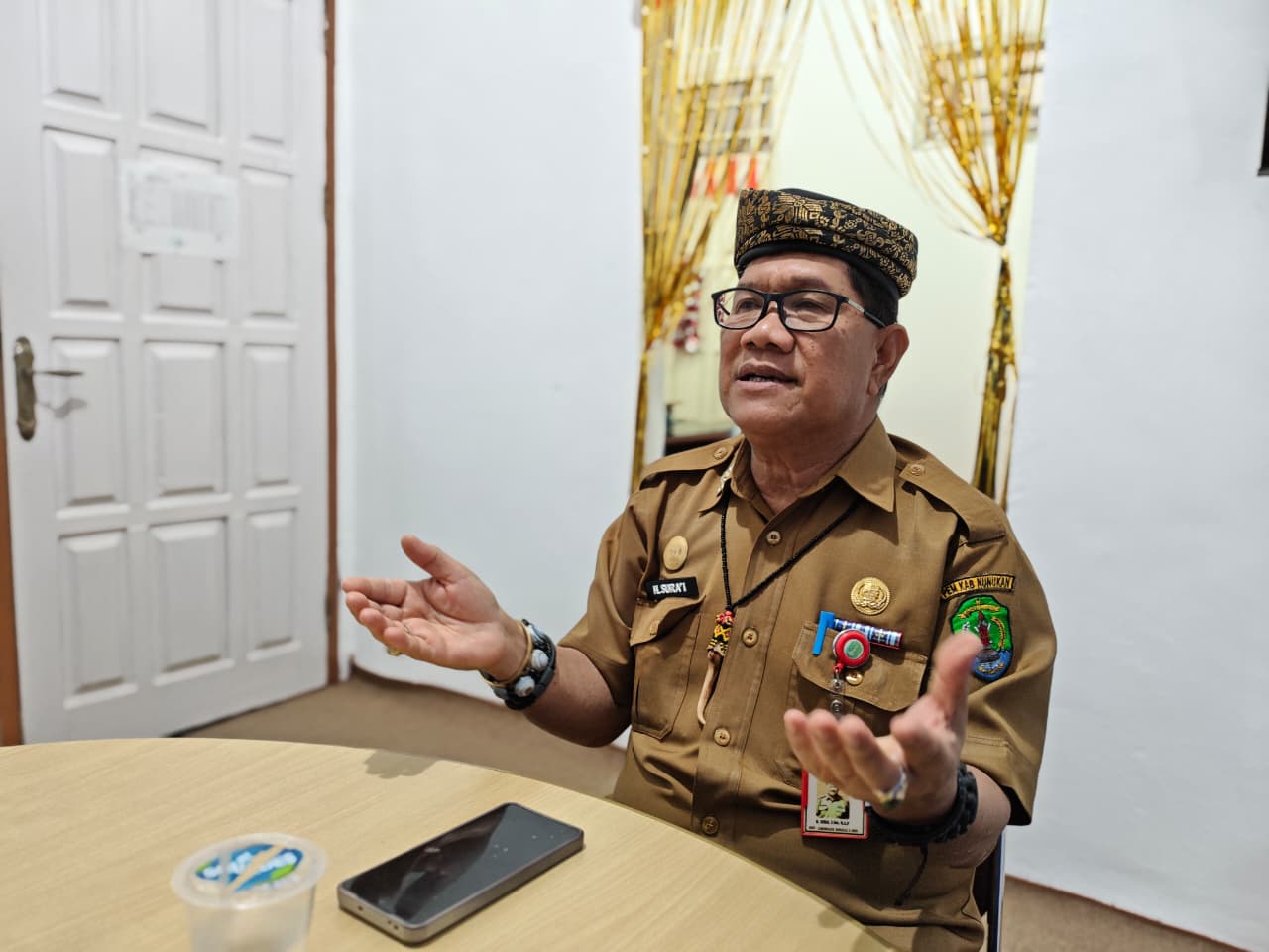 FOTO NARSUM  &nbsp;  Kepala BKPSDM Nunukan, H. Surai&nbsp;