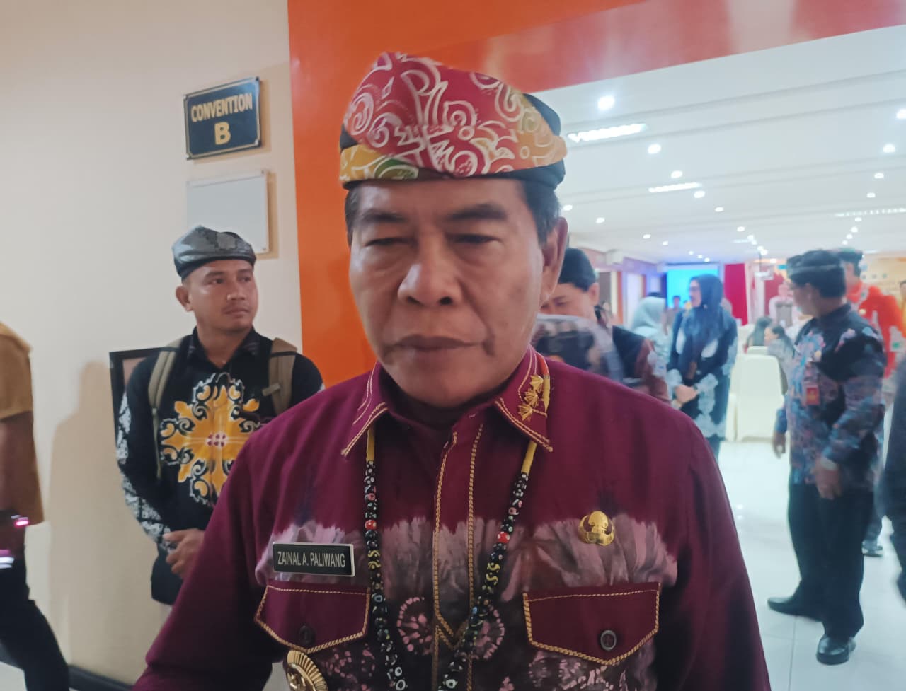 Gubernur Kaltara - Zainal A Paliwang. FOTO: IWAN K/RADAR TARAKAN