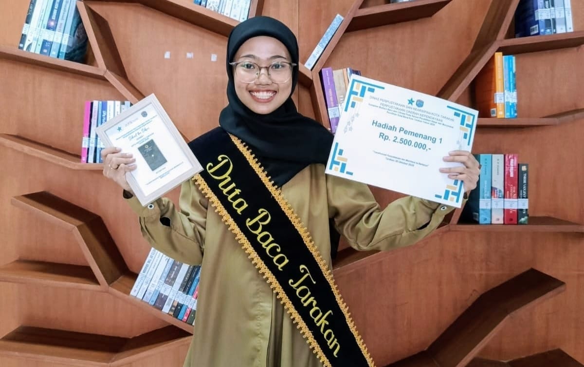 ISTIMEWA Duta Baca Kota Tarakan,Siti Muti,ah Syam