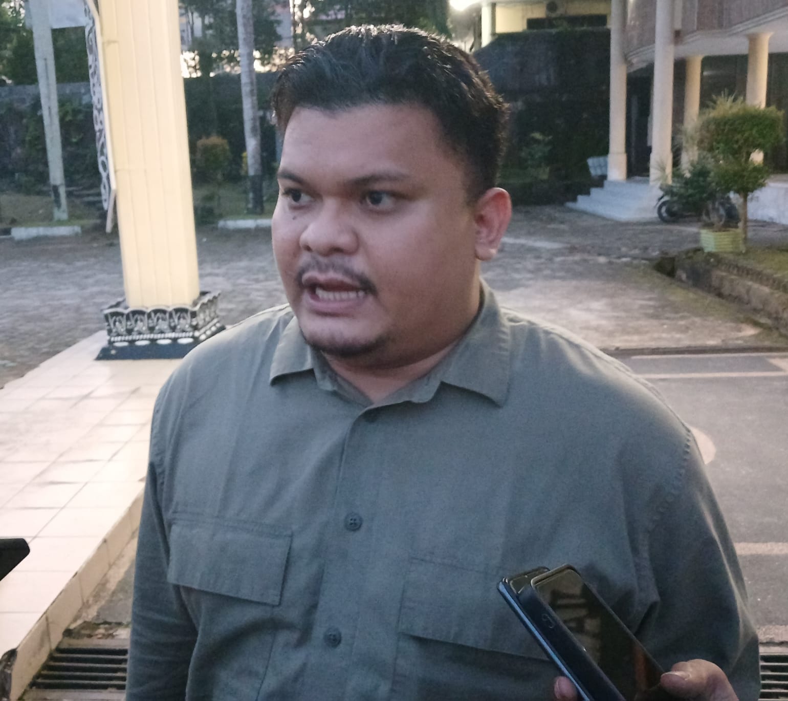 AGUS DIAN ZAKARIA/RADAR TARAKAN Ketua Komisi I DPRD Tarakan Adyansyah