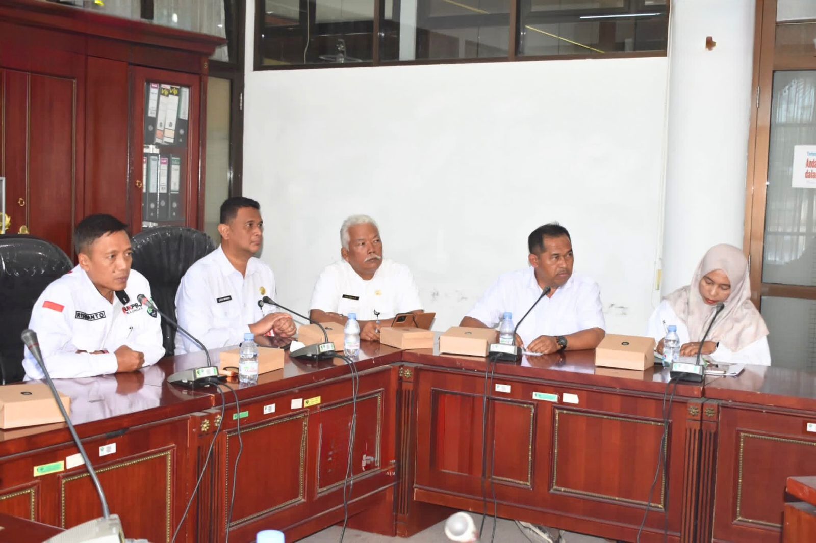 PERTANIAN : Sekda Bulungan bersama OPD teknis mengikuti zoom meeting bersama dengan Kementerian Pertanian Taslee/Radar Tarakan