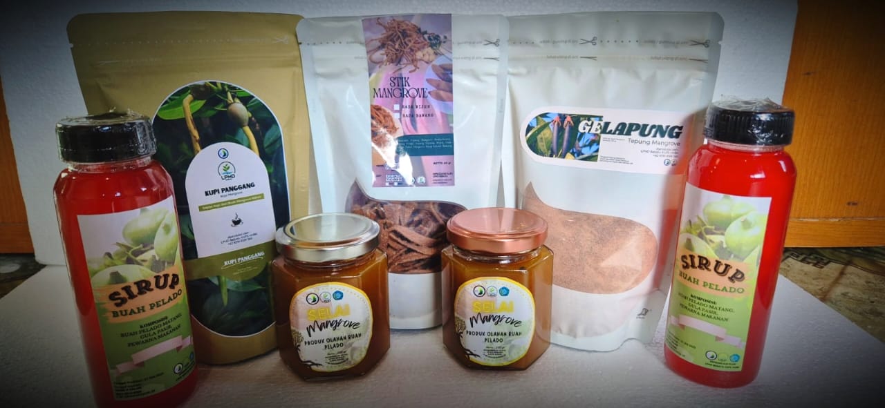 NATANAEL/RADAR TARAKAN  PRODUK: Produk olahan dari mangrove