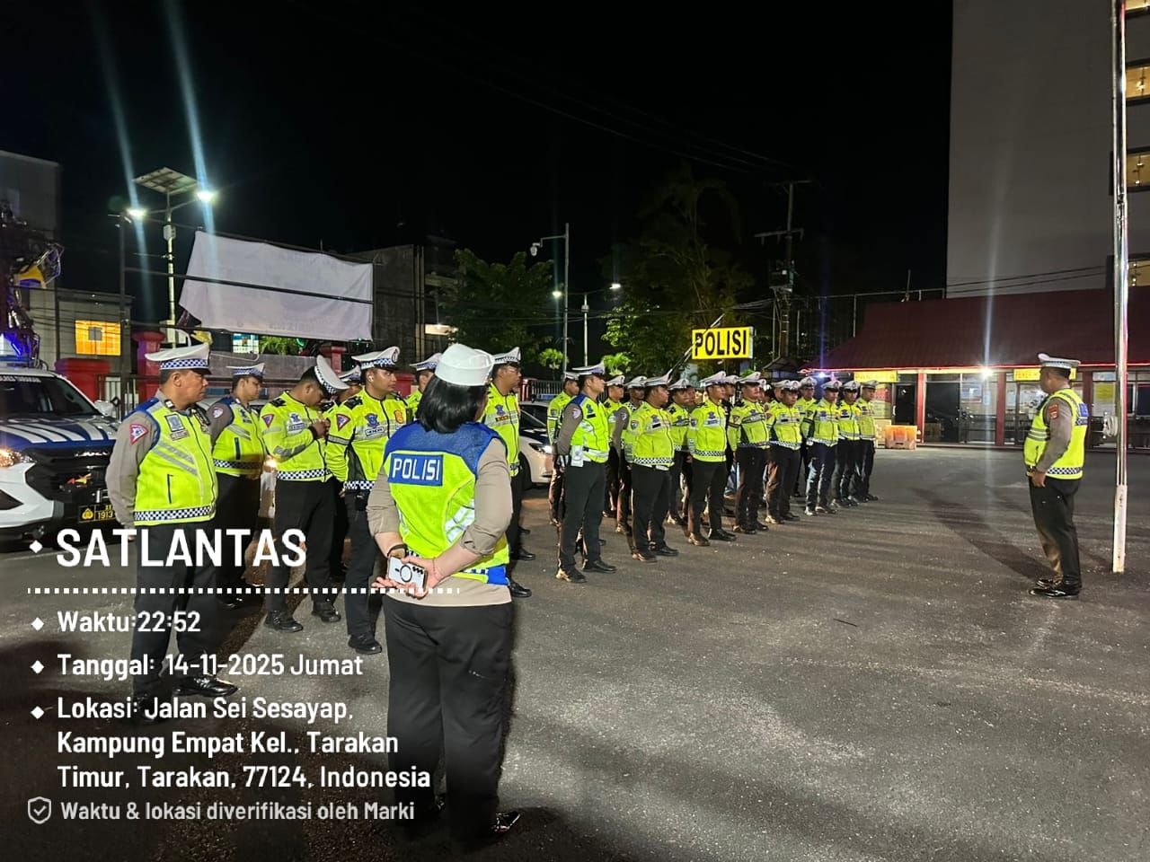 SATLANTAS POLRES TARAKAN RAZIA: Jelang Operasi Kayan 2025 Satlantas Polres Tarakan menggelar patroli cipta kondisi berskala besar