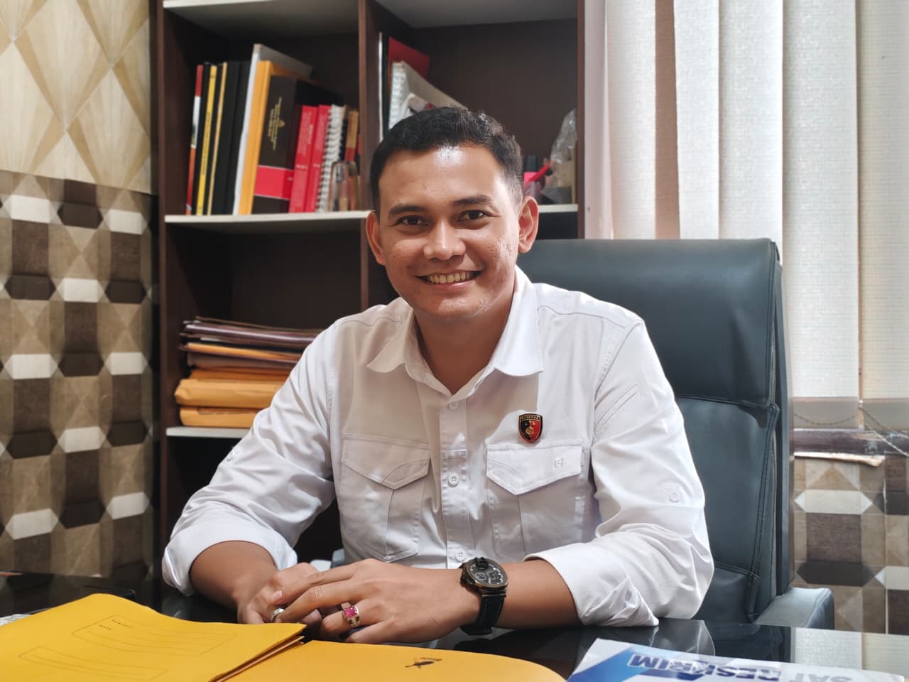 Kasat Reskrim Polres Nunukan, AKP Wisnu Bramantyo FOTO: RADAR TARAKAN