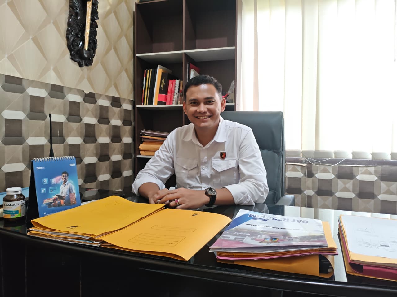 Kasat Reskrim Polres Nunukan, AKP Wisnu Bramantyo FOTO:FOTO NARSUM  &nbsp;