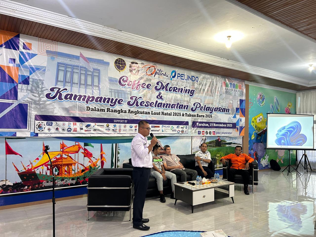 ELIAZAR/RADAR TARAKAN  RAKOR : Sejumlah instansi terkait melakukan rakor terkait keselamatan pelayaran dalam menghadapi angkutan Natal dan Tahun Baru
