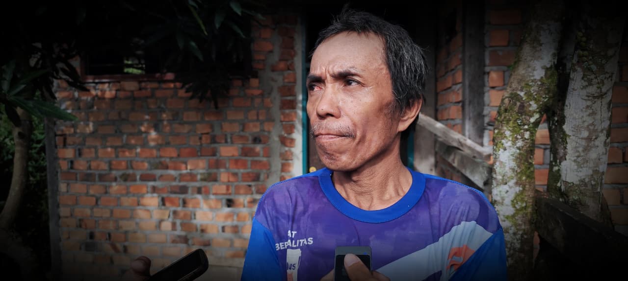 NATANAEL/RADAR TARAKAN.  TERBAKAR: Pemilik Rumah Yang di lahap api