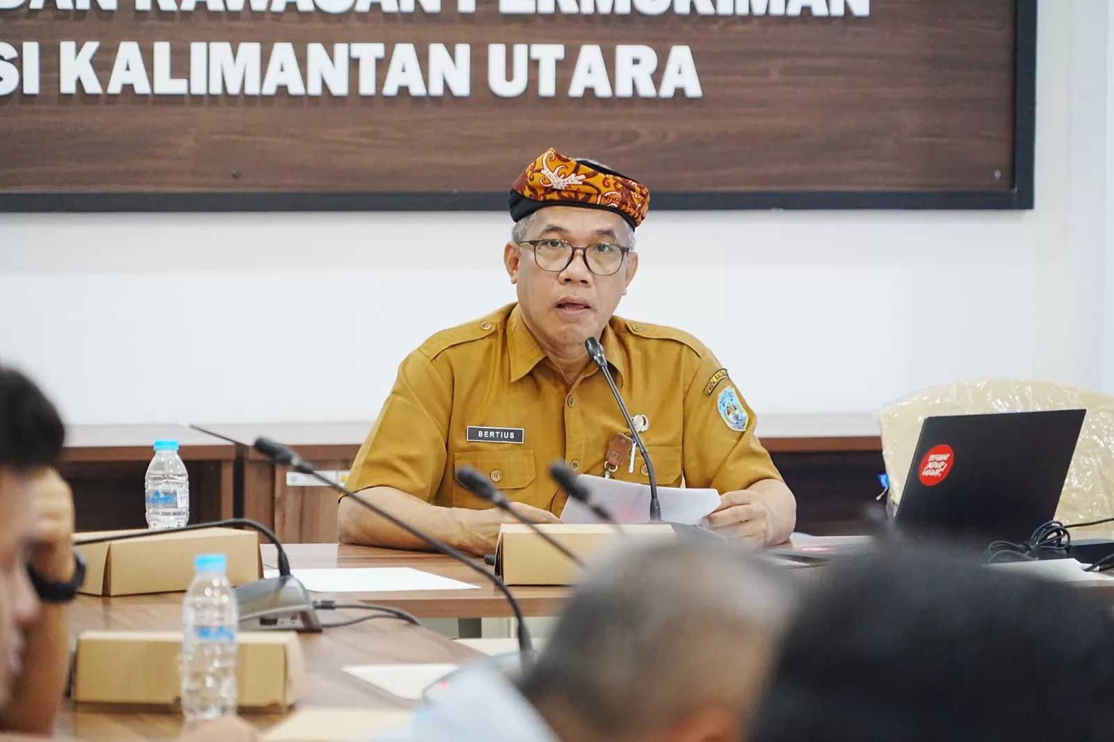 FOTO : Kepala Bappeda-Litbang Kaltara, Bertius