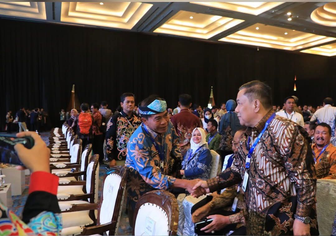 RAKORNAS : Gubernur Kaltara H. Zainal A. Paliwang hadir di tengah-tengah kegiatan Rakornas Kepegawaian 2025 DKIP