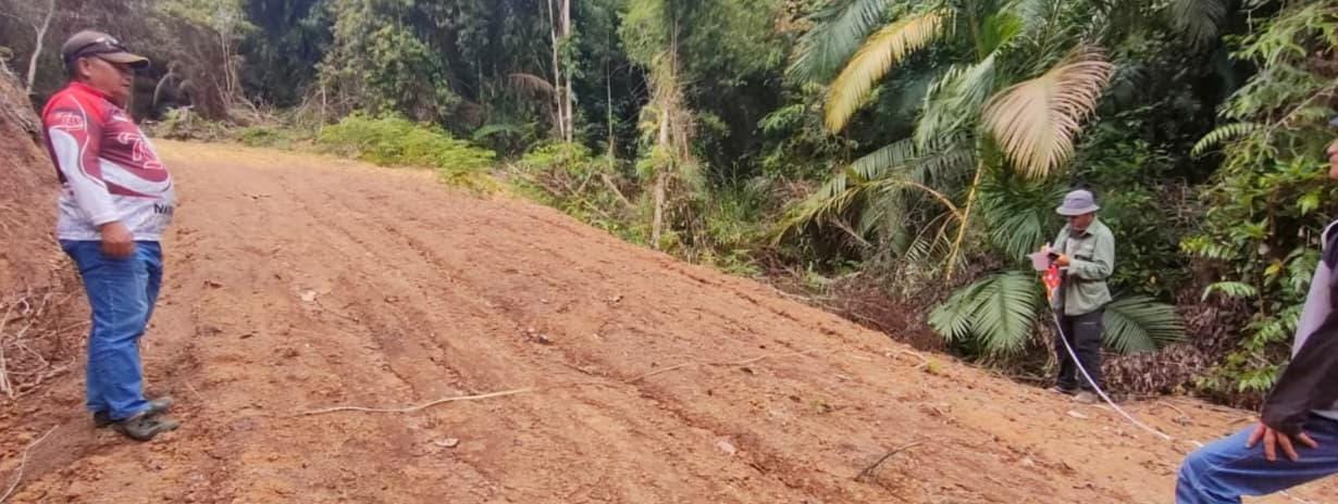 DOK DKPP NUNUKAN JALAN TANI: Hingga November, panjang jalan usaha tani di Nunukan sudah dibangun mencapai sekitar 75 kilometer