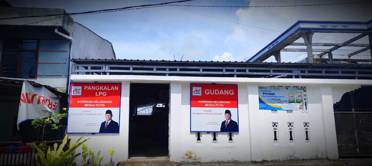 NATANAEL/RADAR TARAKAN KOPERASI: Gudang koperasi Merah Putih Selumit Tarakan