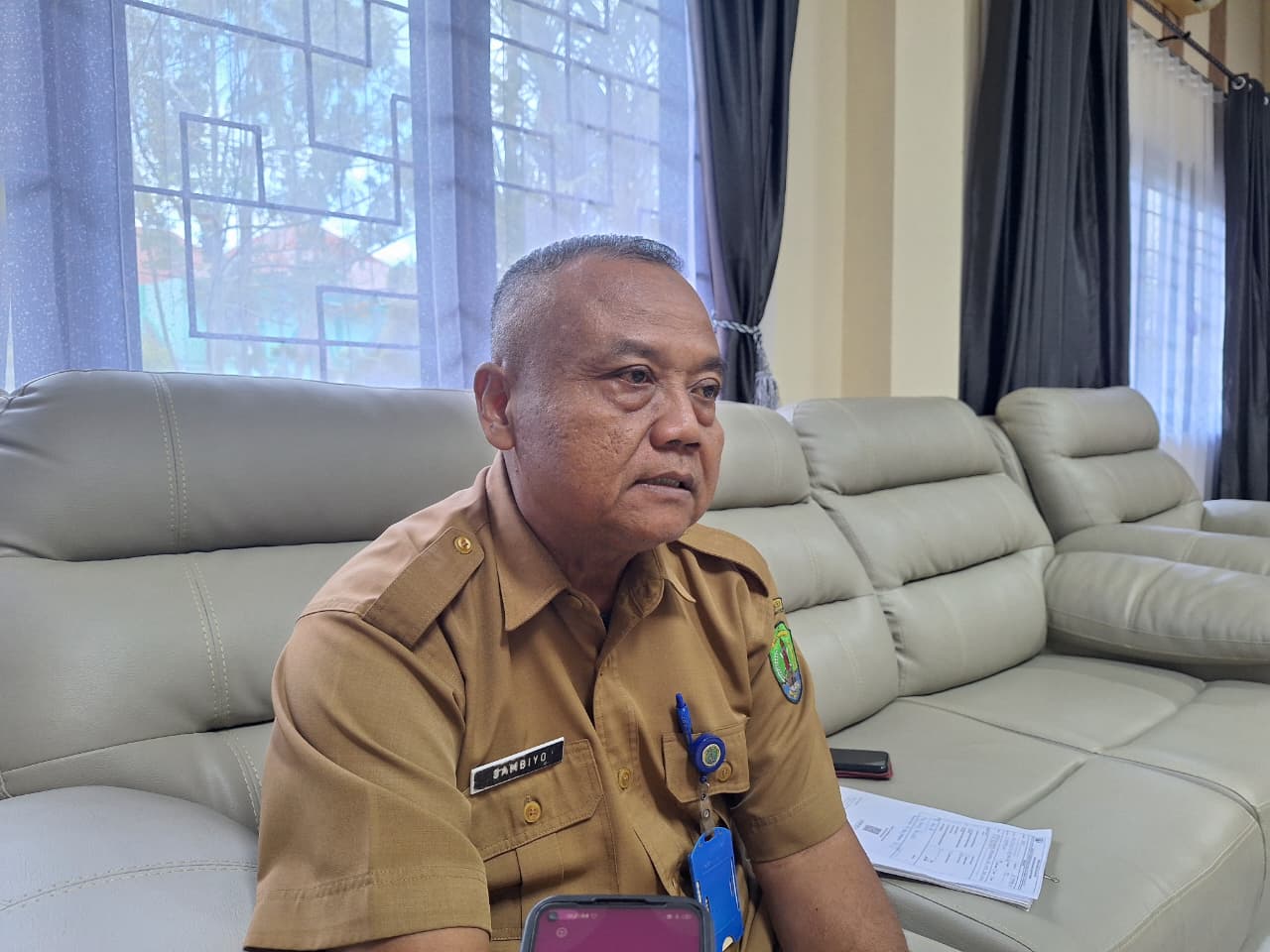 FOTO NARSUM  Kepala Bidang Pangan pada DKPP Nunukan, Sambio