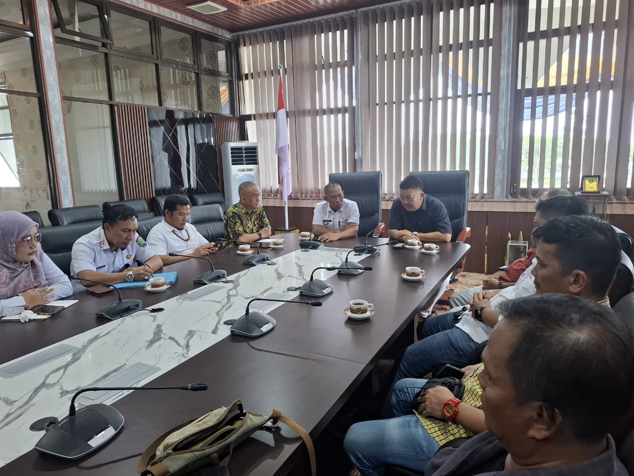 PERCEPATAN DOB : Pertemuan Tim Percepatan DOB Tanjung Selor dengan jajaran Pemda Bulungan