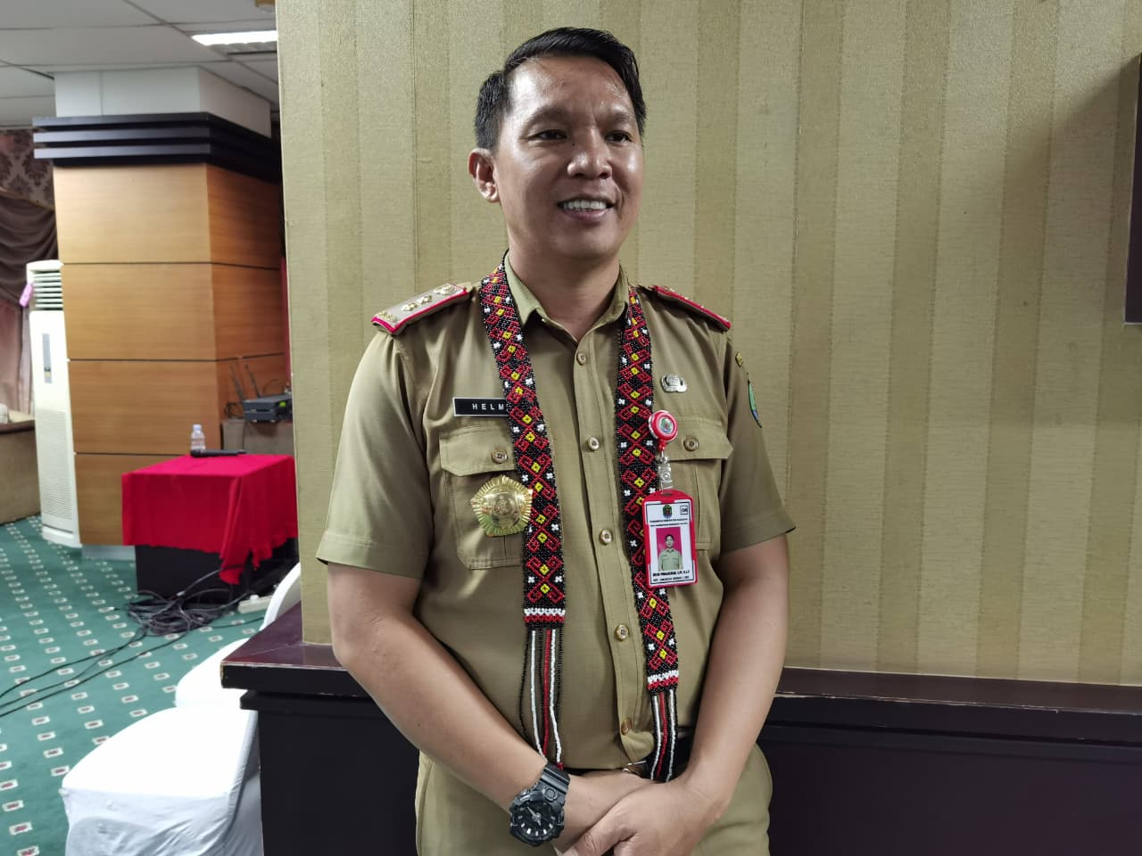 FOTO NARSUM  Kepala DPMD Nunukan, Helmi Pusaaslikar