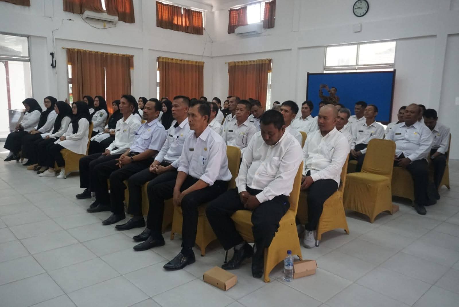 KENAIKAN PANGKAT : Sebanyak 104 orang ASN di lingkungan Pemkab Nunukan mengikuti ujian dinas dan ujian penyesuaian kenaikan pangkat