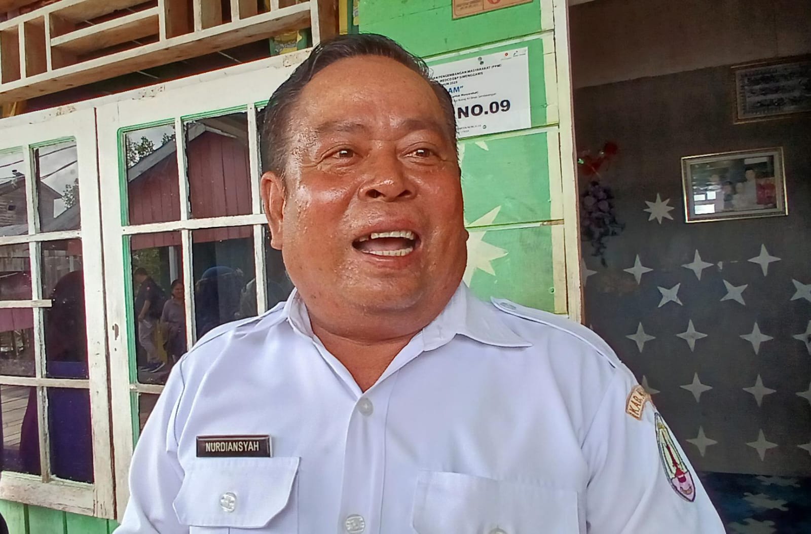 Kepdes Tepian Nurdiansyah, FOTO:&nbsp;AGUS DIAN ZAKARIA/RADAR TARAKAN