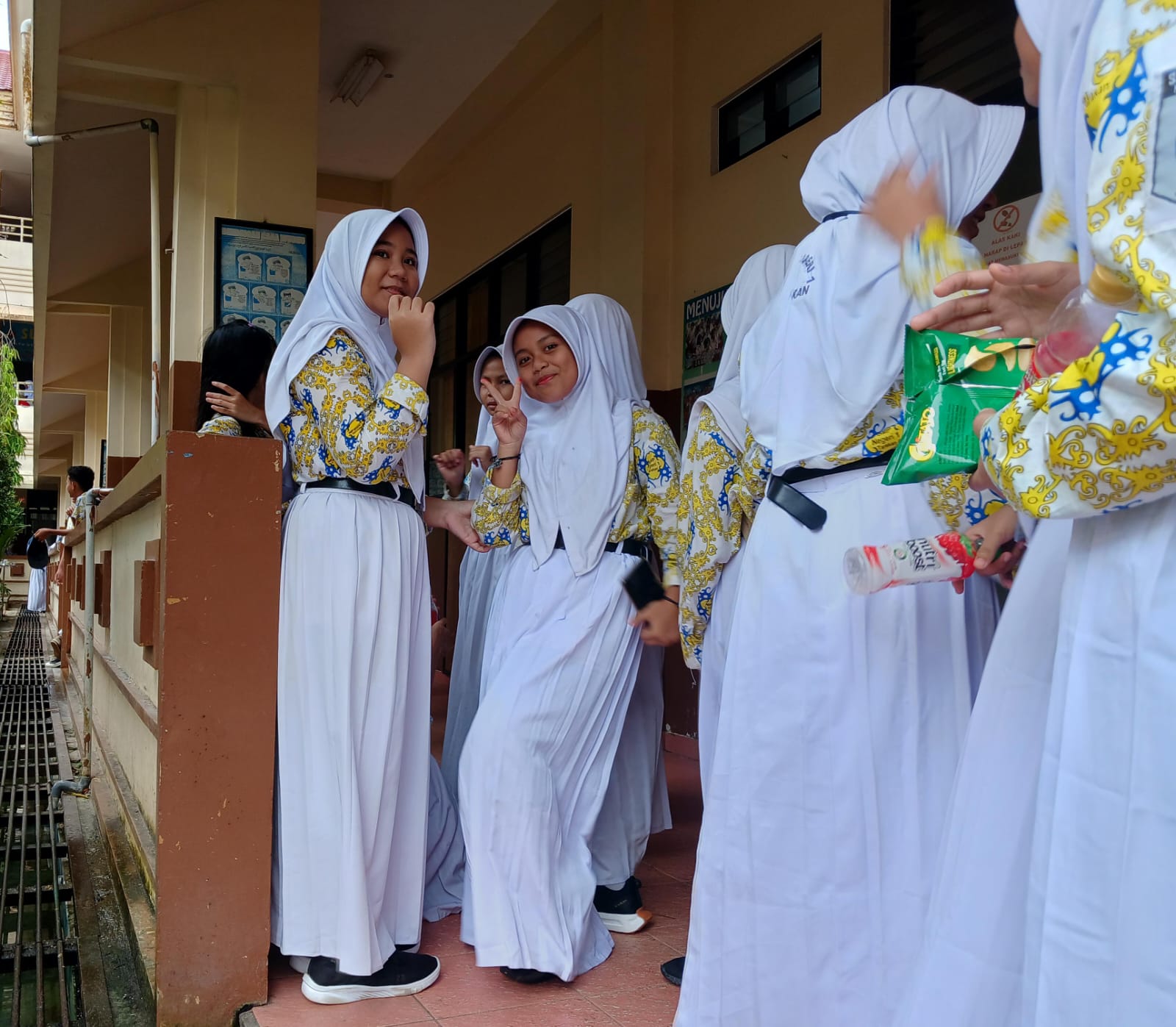 AGUS DIAN ZAKARIA/RADAR TARAKAN TERDAMPAK: Ilustrasi kondisi di salah satu sekolah di Tarakan