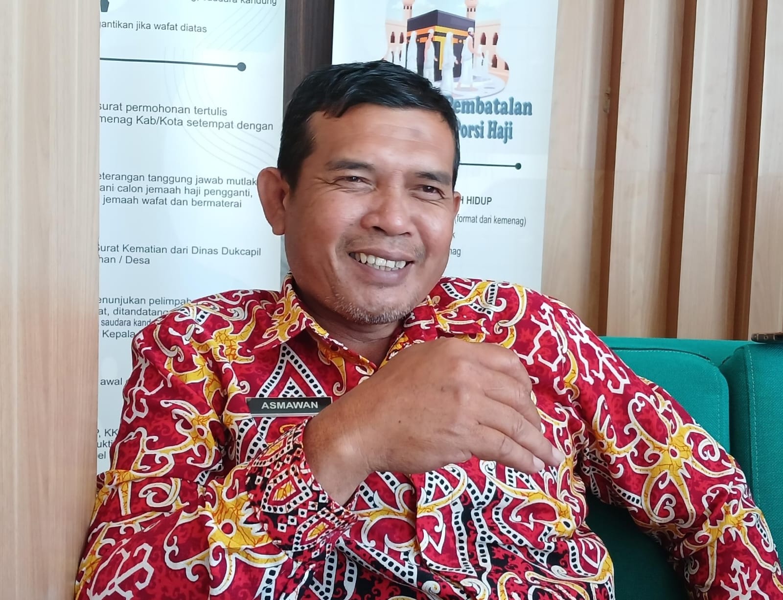 AGUS DIAN ZAKARIA/ RADAR TARAKAN Kepala Kanwil Kemenhaj Tarakan, H Asmawan