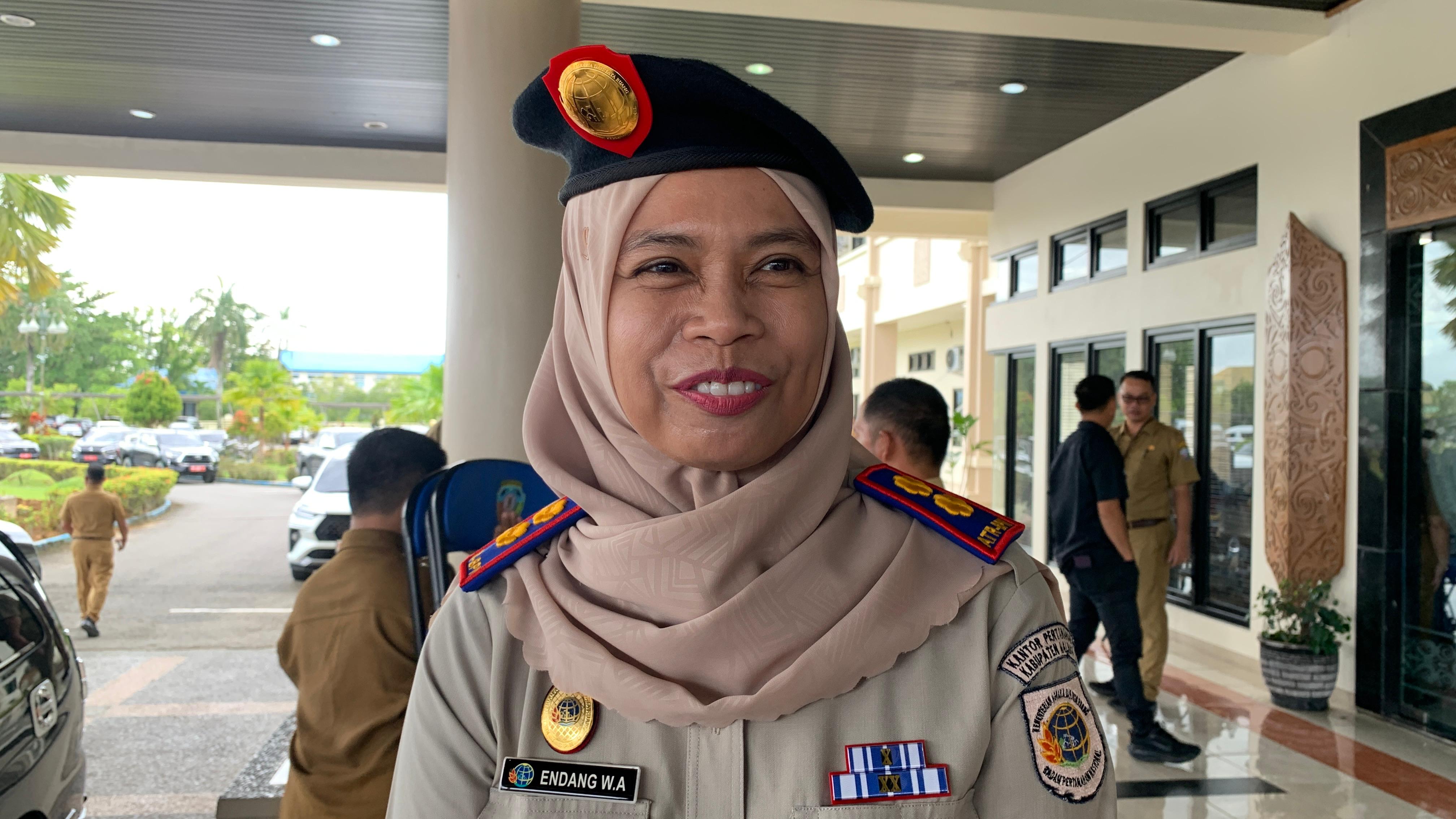 Kepala Kantor ATR/BPN Malinau, Endang Wariyanti Agustina.