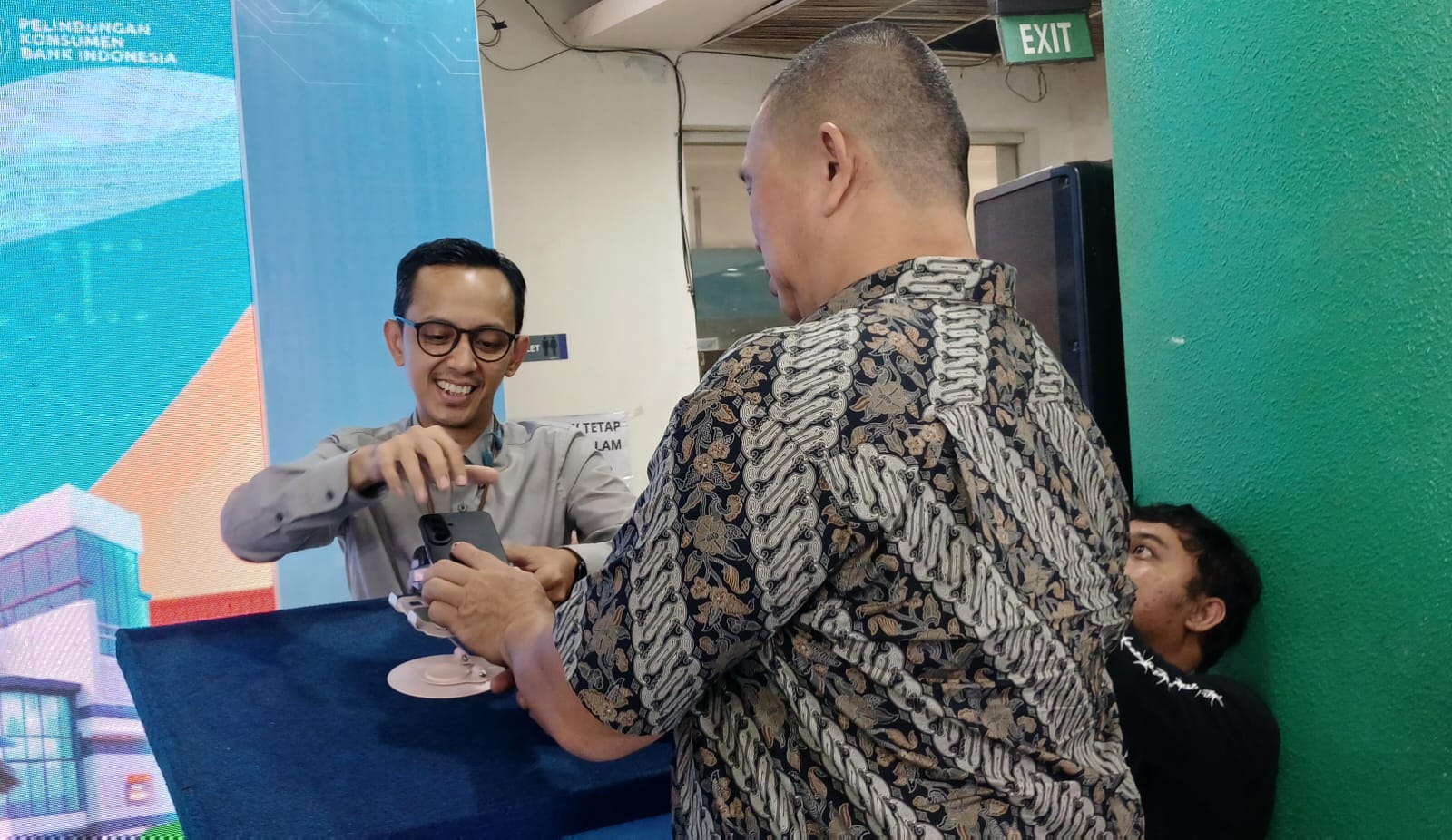 LAUNCHING : QRIS Tap jadi salah satu upaya mendorong digitalisasi pembayaran.