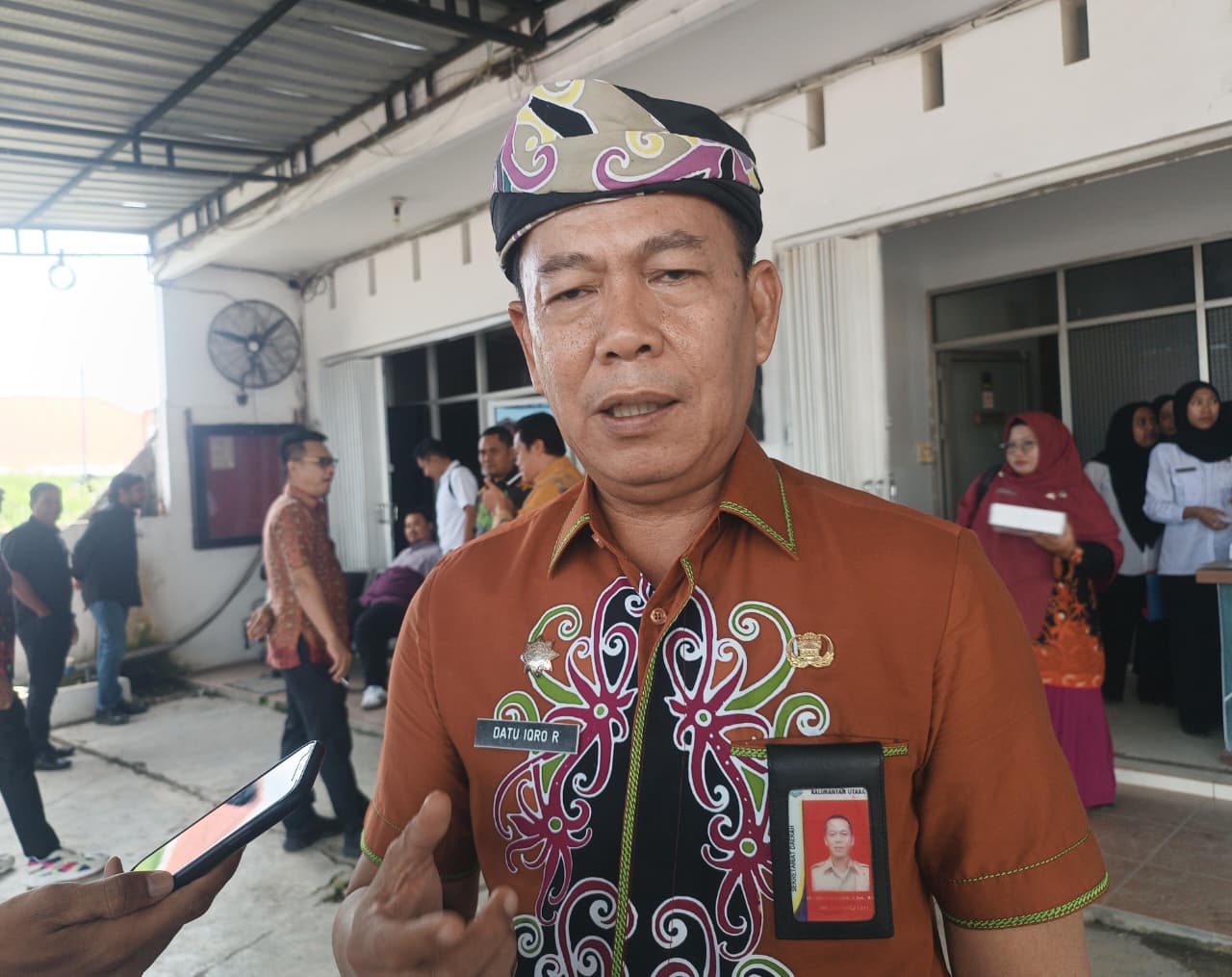 &lrm;Asisten Bidang Pemerintahan dan Kesra Setprov Kaltara, Datu Iqro Ramadhan FOTO: IWAN K/RADAR TARAKAN