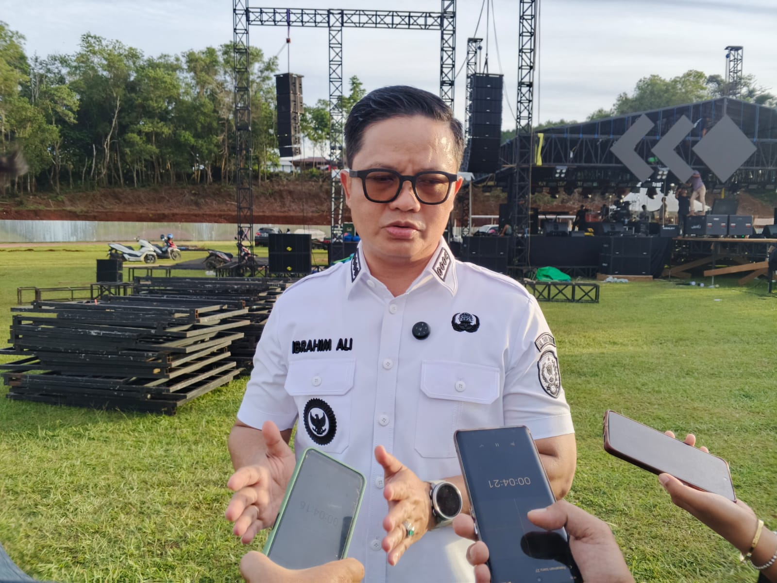 Bupati Tana Tidung, Ibrahim Ali.