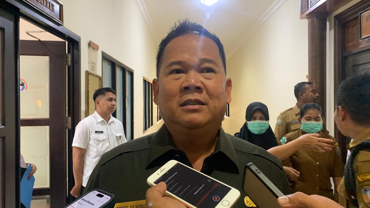 Sekretaris Daerah (Sekda) Kabupaten Malinau, Ernes Silvanus.