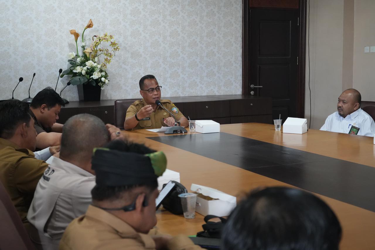 RESMI: Peresmian MPP Malinau oleh Menpan-RB di Jakarta yang diikuti secara virtual oleh OPD Pemkab Malinau dan sejumlah instansi vertikal.