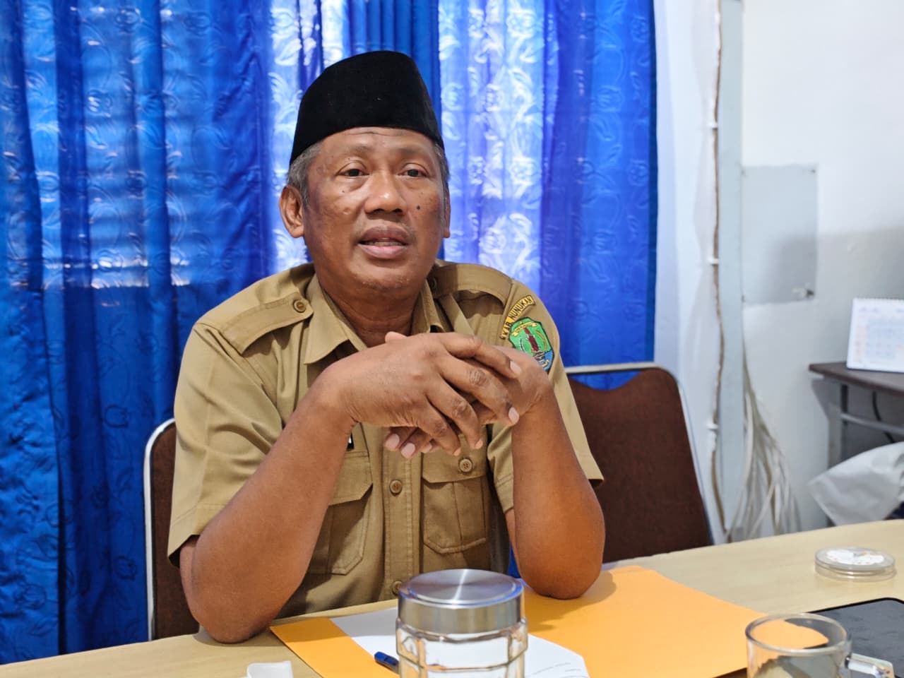 Kepala BKPSDM Nunukan, Kaharuddin Tokong.