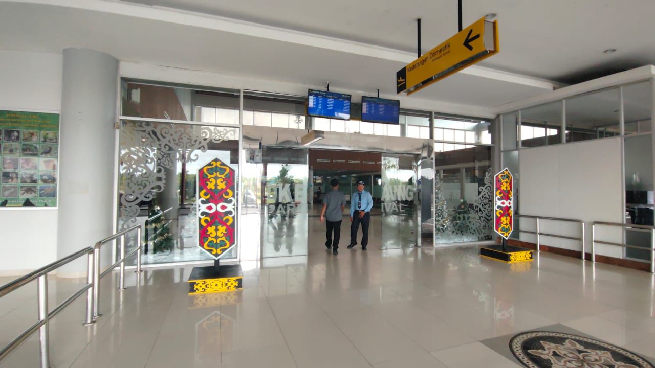 LONJAKAN : Bandara Internasional Juwata Tarakan memperkirakan lonjakan penumpang 3&ndash;5 persen selama nataru.