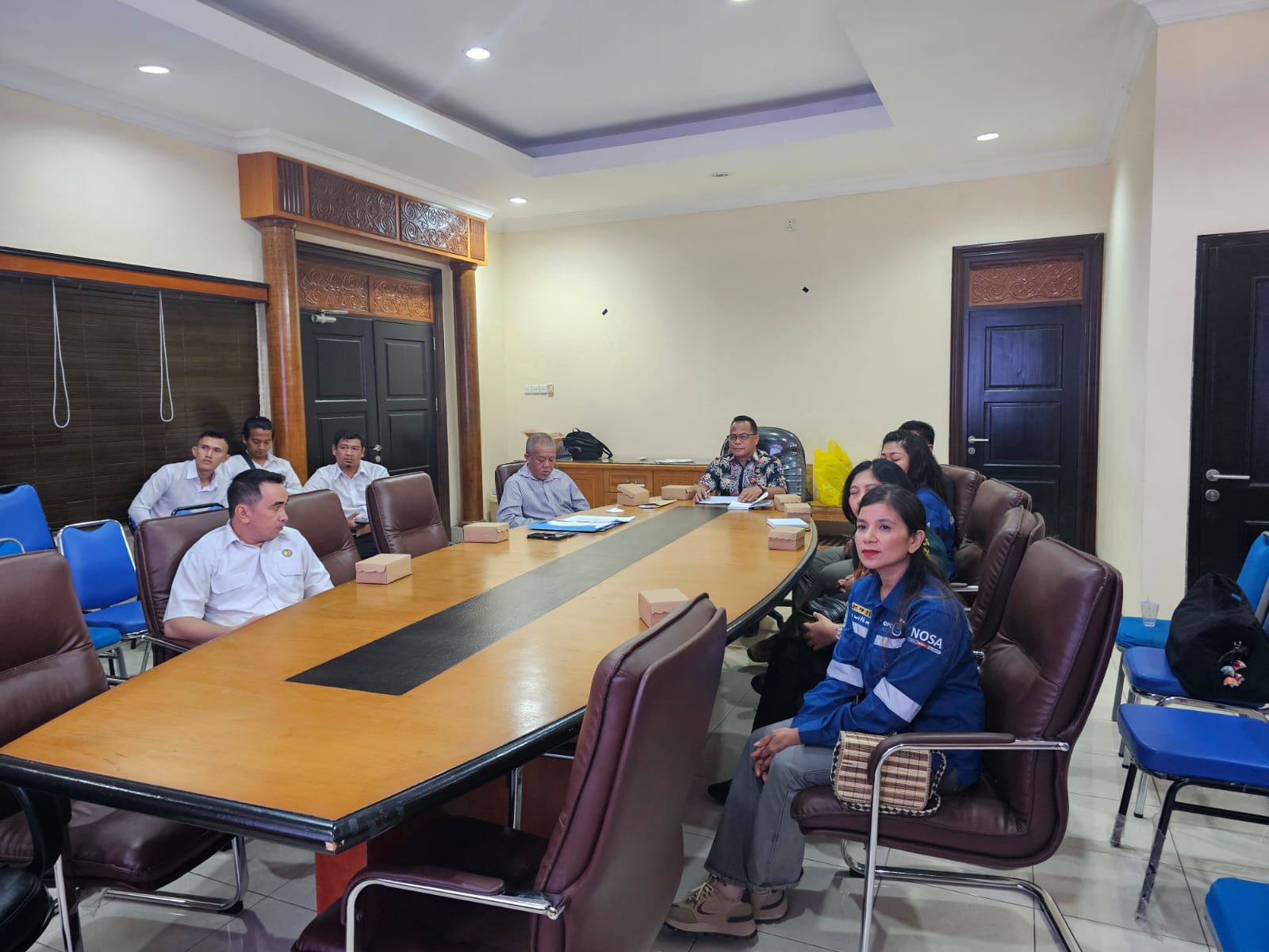 NAIK: DPK dan Pemkab Malinau saat rapat menyepakati UMK Malinau naik 5 persen.