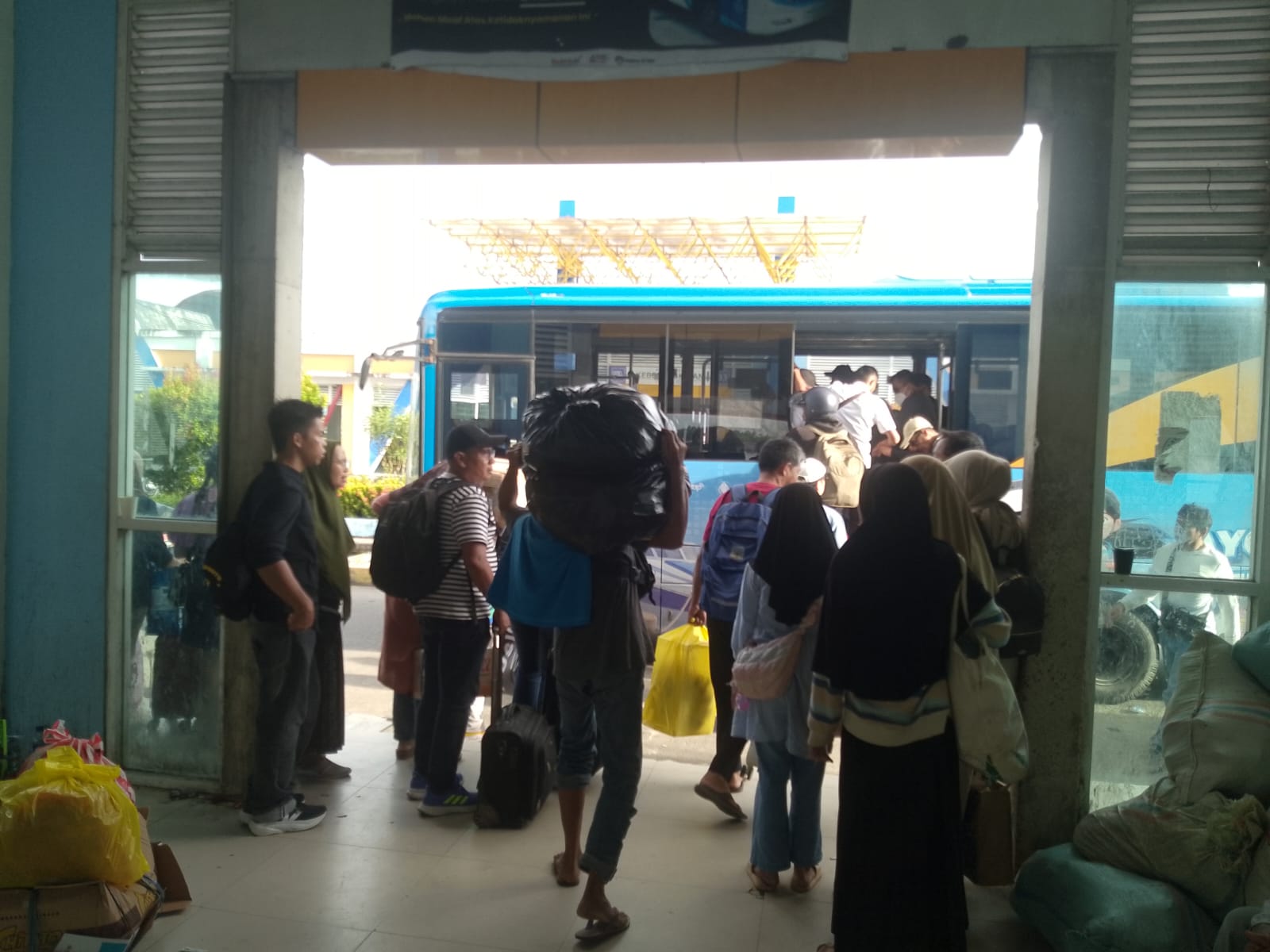RAMAI : Kondisi Pelabuhan Tengkayu I Tarakan pada Rabu (24/12)