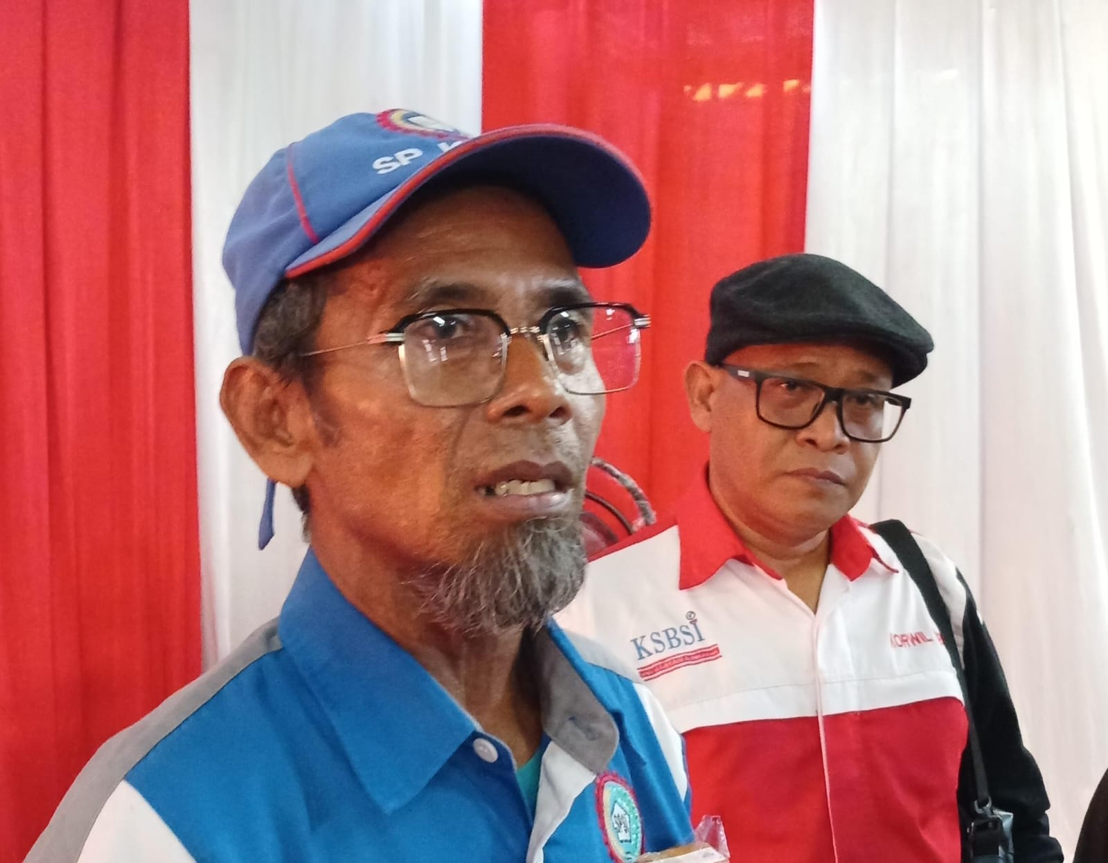 Ketua Pimpinan Daerah FSP Kahut KSPSI Kaltara Gusmin.