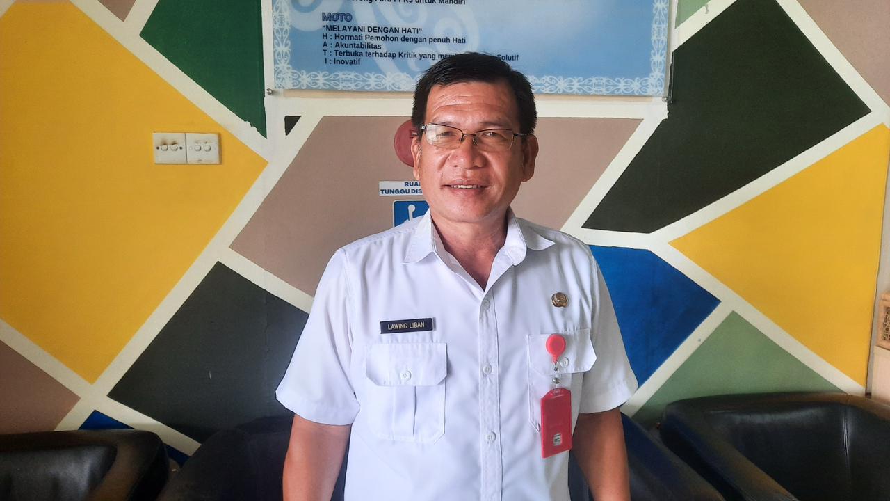 Kepala DP3AS Malinau,&nbsp;Lawing Liban.
