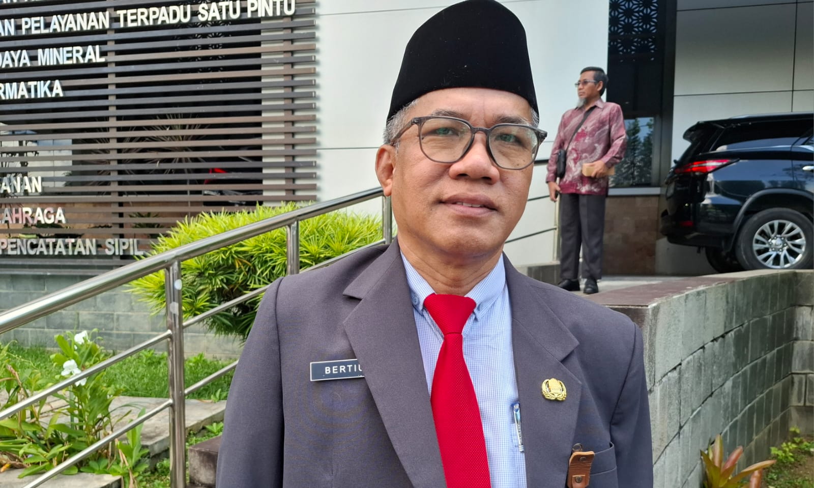 Kepala Bappeda-Litbang Kaltara, Bertius.