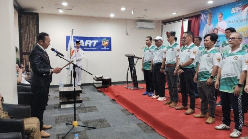 DIKUKUHKAN : Pengprov IPF Kaltara dikukuhkan dan siap mengembangkan cabang olahraga pickleball di Bumi Benuanta.