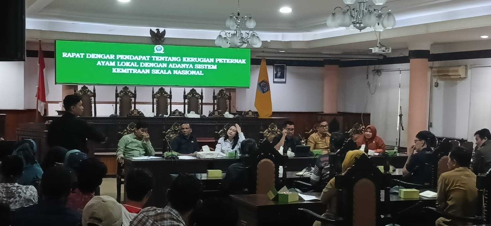RDP : Suasana RDP di ruang Rapat Paripurna DPRD Tarakan pada Senin (5/1).