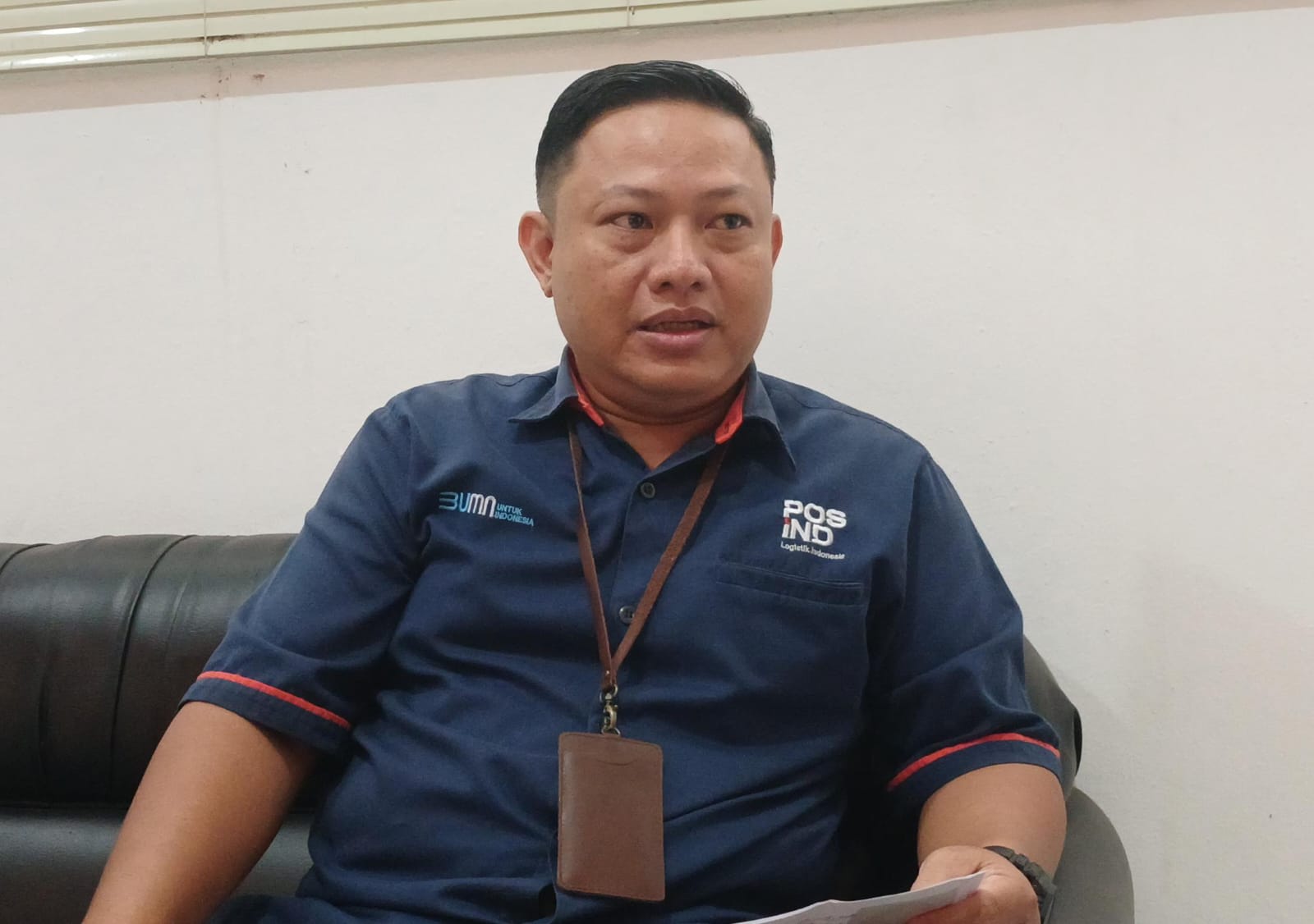 Kepala Kantor Pos Cabang Tarakan, Kusuma Setianatanegara.