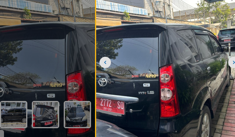 DILELANG: Penampakan sejumlah kendaraan roda empat jenis Avanza yang dilelang KPKNL Jakarta I.