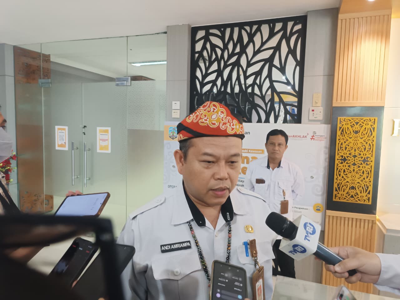 Kalak BPBD Kaltara, Andi Amriampa.